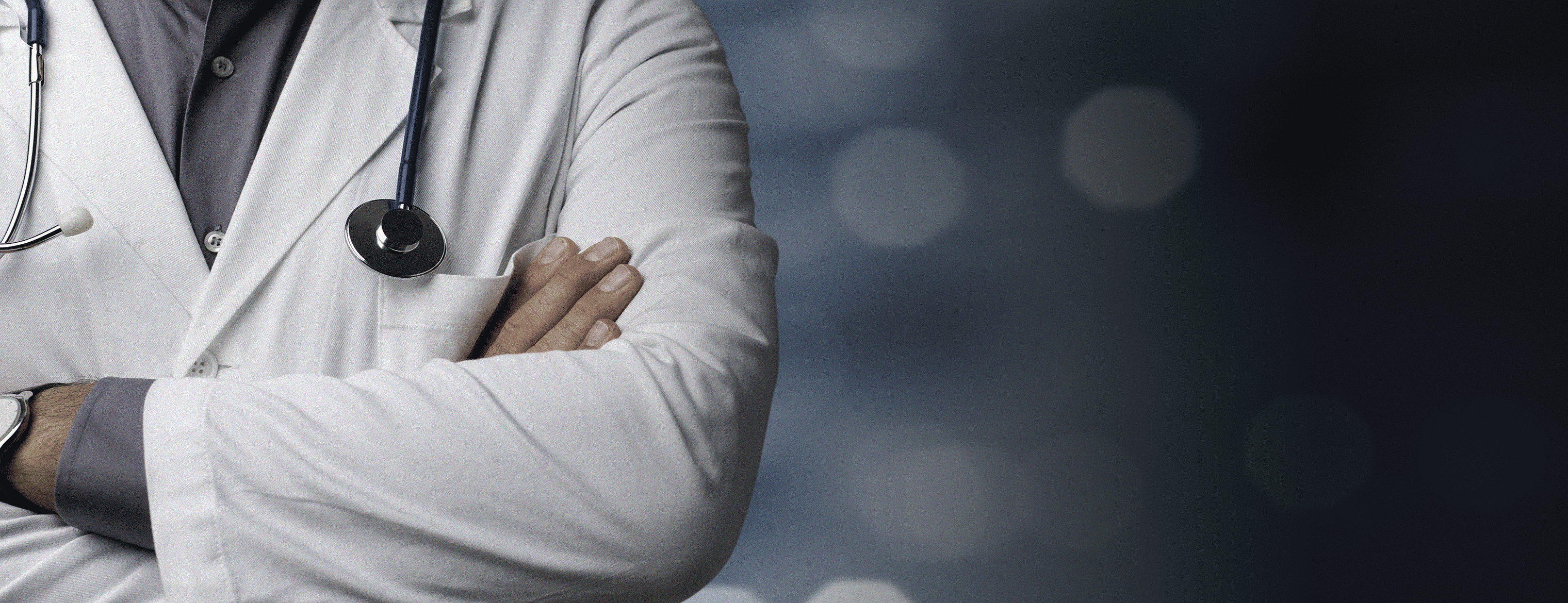 Doctor with crossed arms