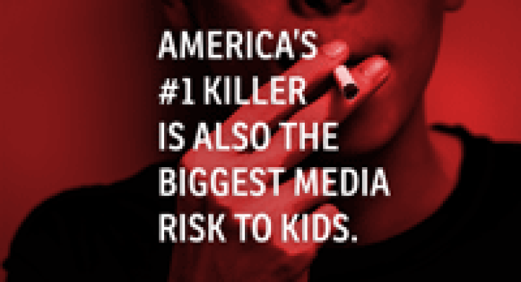 Image of teen smoking